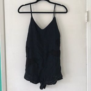 LF black romper